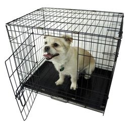 New  -  Dog Crate Collapsible. 20” x 17” x 20” Tall  With Bottom Grate & Tray. 