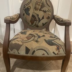 Upholstered side chair