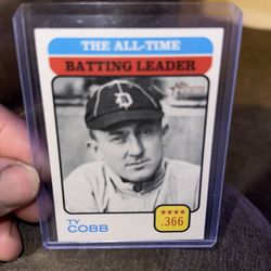 TY COBB