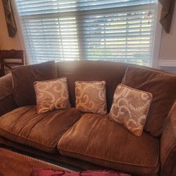 Light Brown Chocolate Sofa 