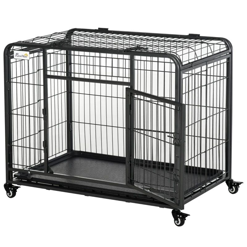 Metal Dog Crate, Heavy Duty Kennel for dogs