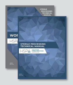 HSPA Sterile Processing Technical Manual and Workbook CRCST Box Set, 9th Edition