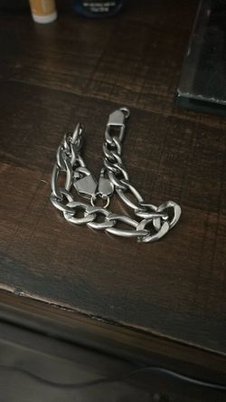 Figaro Cuban Link Bracelet