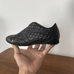 Y2K Black Leather Puma Mostro Women’s Shoes 