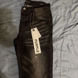 Purple jeans size 30