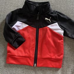 Puma Jogger Zip Up Infant Size 0/3 Months 