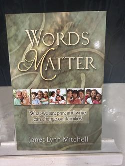 Yep, our Words Matter!