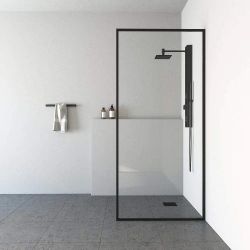 Fixed Panel Shower Glass 34x74 VIGO