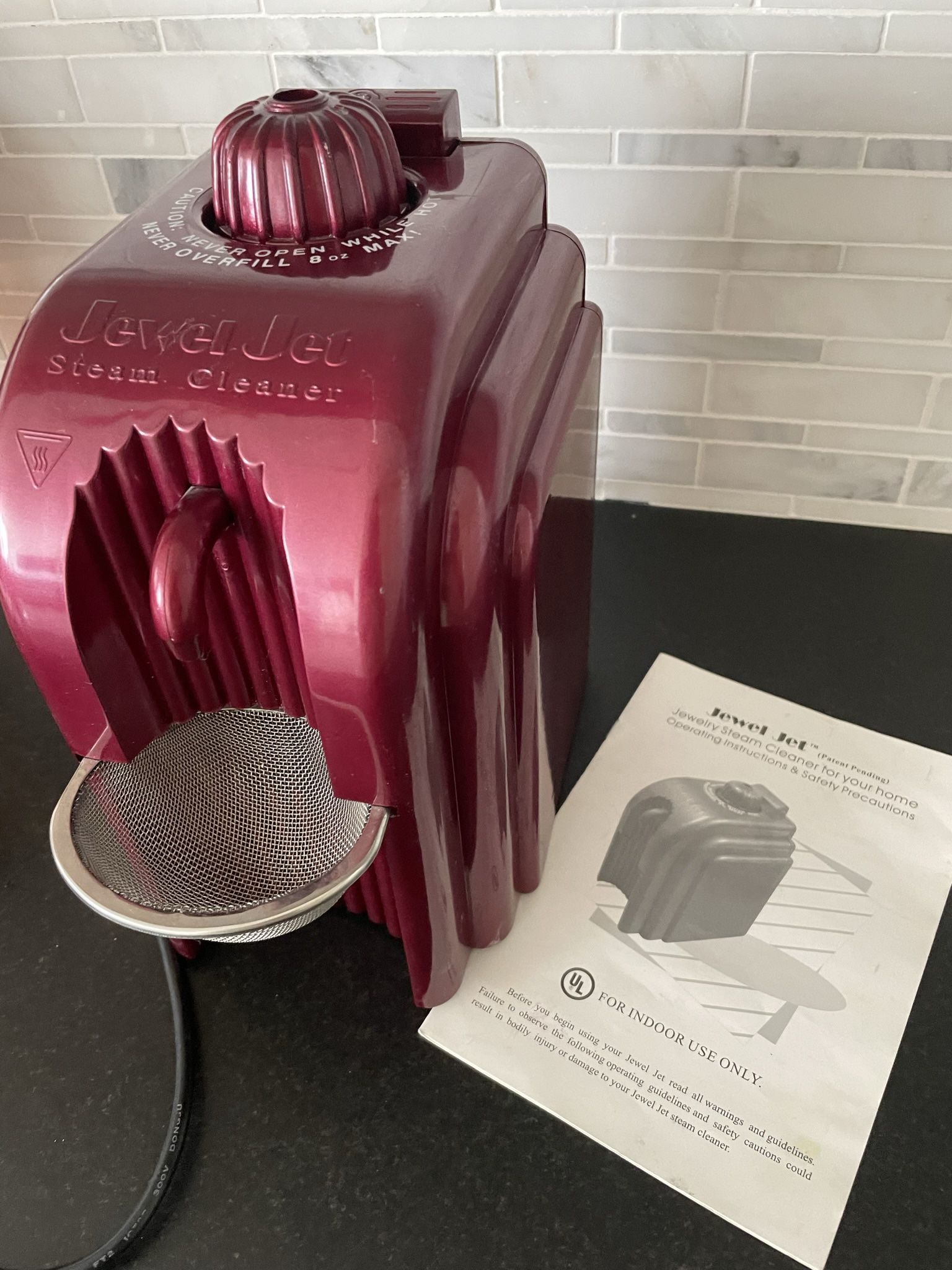 Jewel Jet Steam Jewelry Cleaner