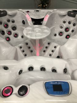 Clearwater Spa 8x8 Pearl Island Bluetooth WiFi