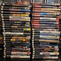 Playstation 2 Games PS2 Lot Of 48 Games