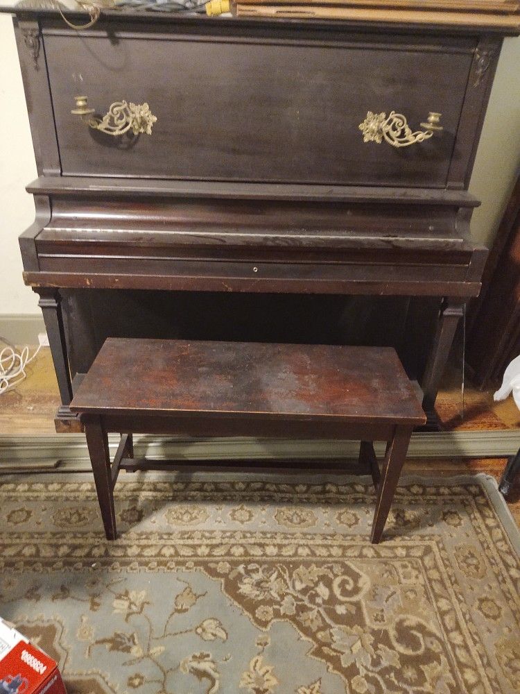 Old Standard Brand Piano Upright