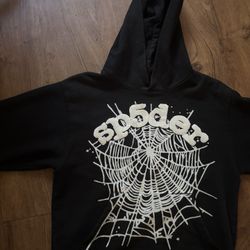 Black Og Web Sp5der Hoodie