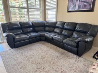 Ashley Furniture Leather Sofa