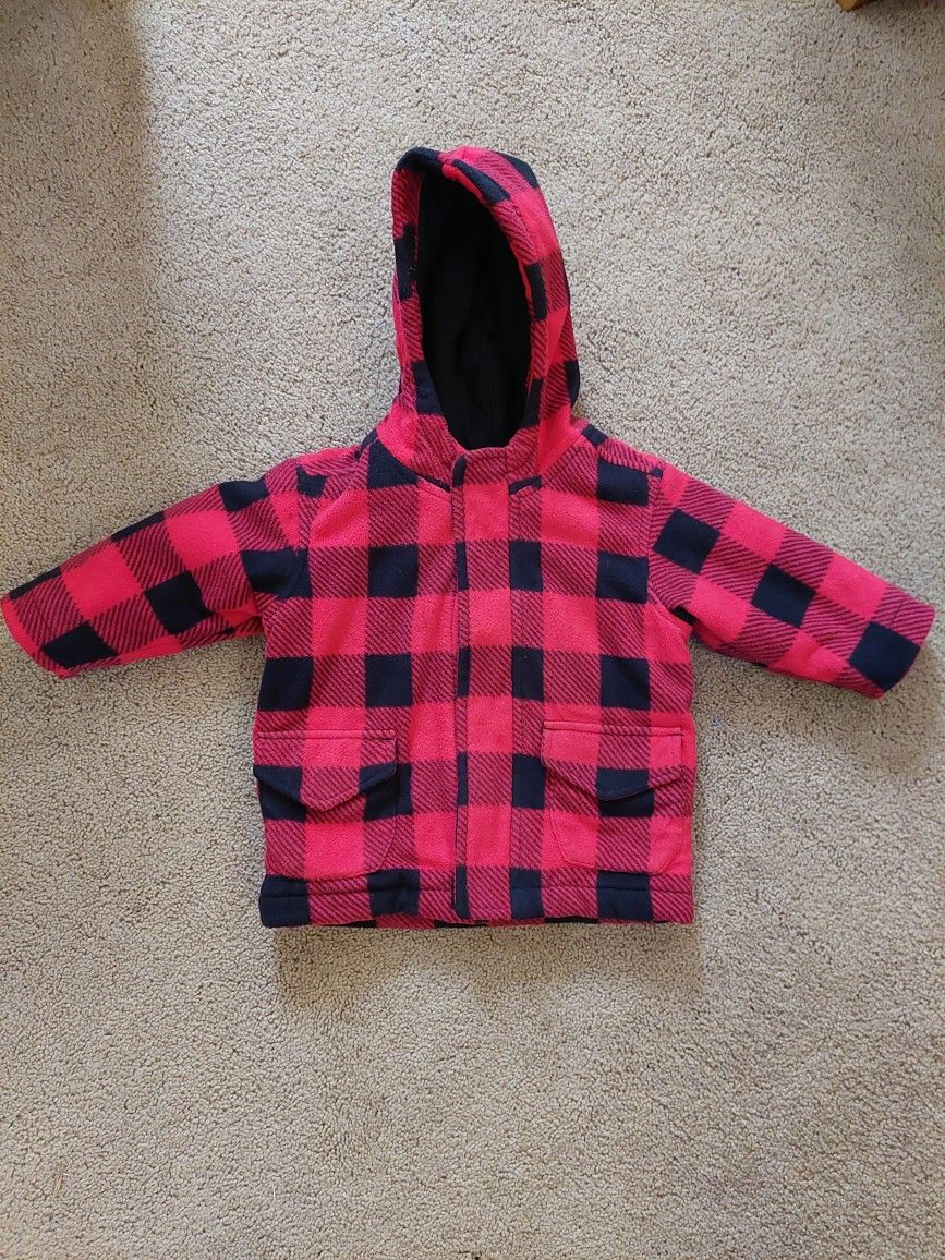Boy's Jacket- buffalo plaid