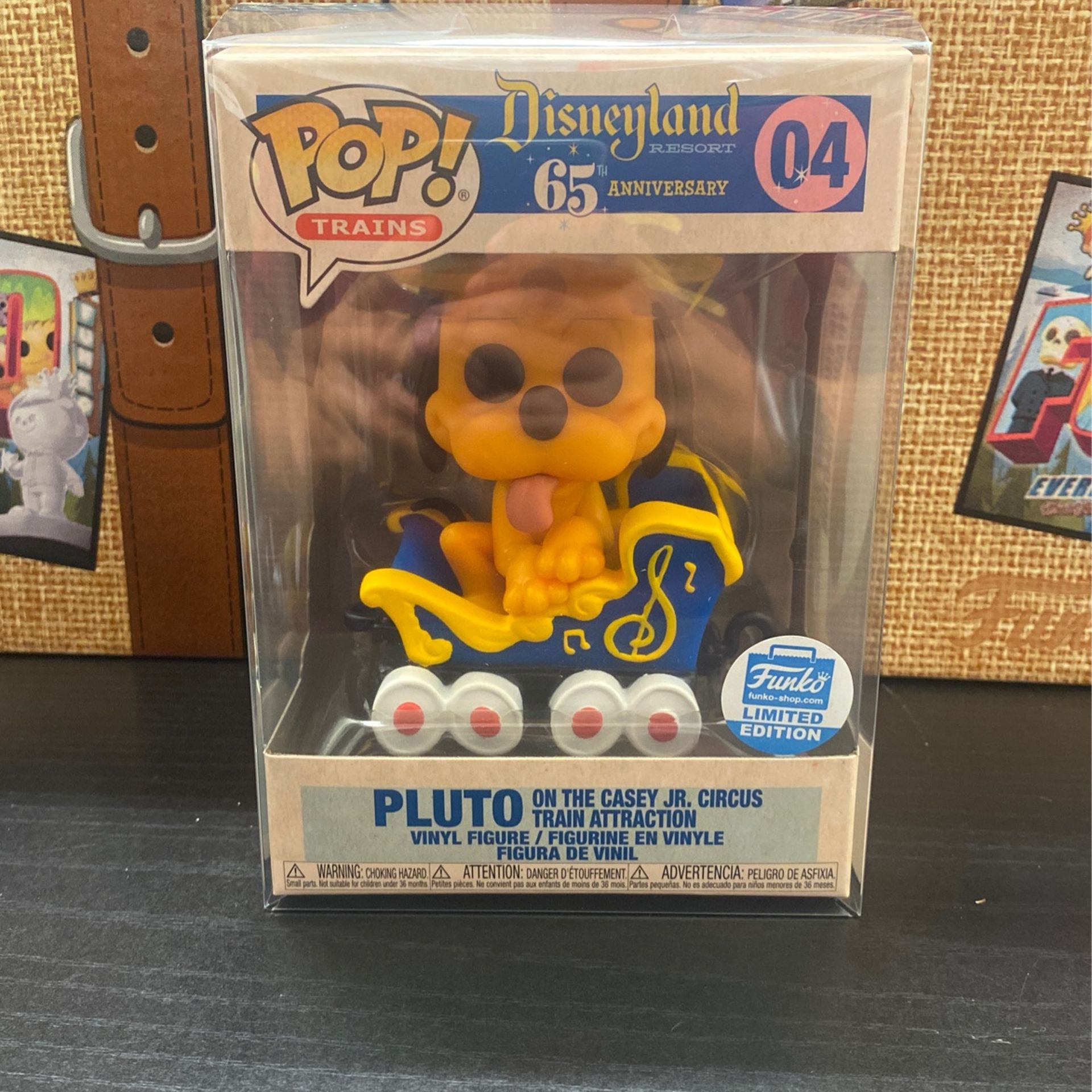 Pluto On The Casey Train Funko Pop