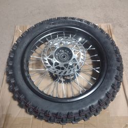 14" Rear Dirt bike Wheel