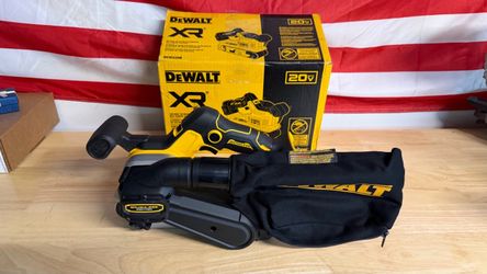 20V XR Brushless Belt Sander