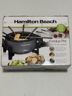 Hamilton beach fondue pot 