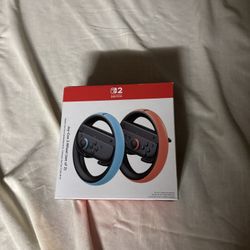 Switch 2 Joycon Wheel Set New 