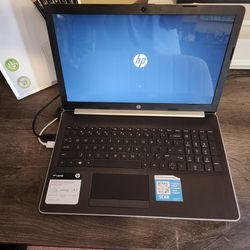 HP LAPTOP WITH CHARGER 