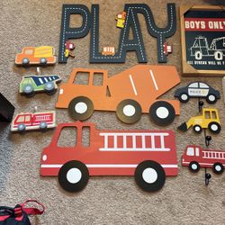 Signs For Boys Room Like New