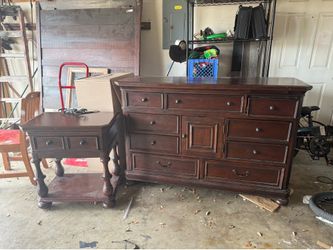 Big Dresser and side table