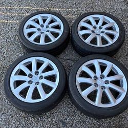 Lexus LS460 wheels and Dunlop 225/45/R18 225/45/18 tires