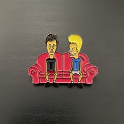 Beavis And Butthead Pin NEW Pinback Metal Enamel MTV TV 90s Brooch