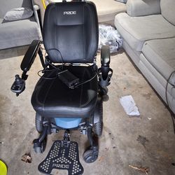 Pride Electric wheelchair with charger