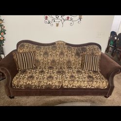 2 Couches& 2 Chairs With Tv Stand