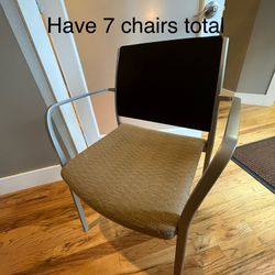 Office Chairs For Reception Area - $5 Each 