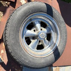Cragar 14" SS Wheels with Tires