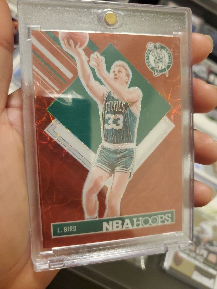 Larry Bird Red Scope Low Numbered Card /49