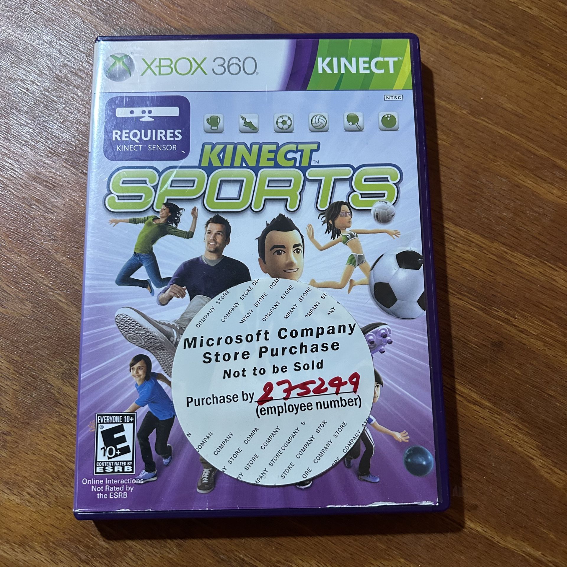 Xbox 360 Kinect sports