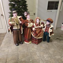 Please Read Entire Post Vintage Christmas Carolers 