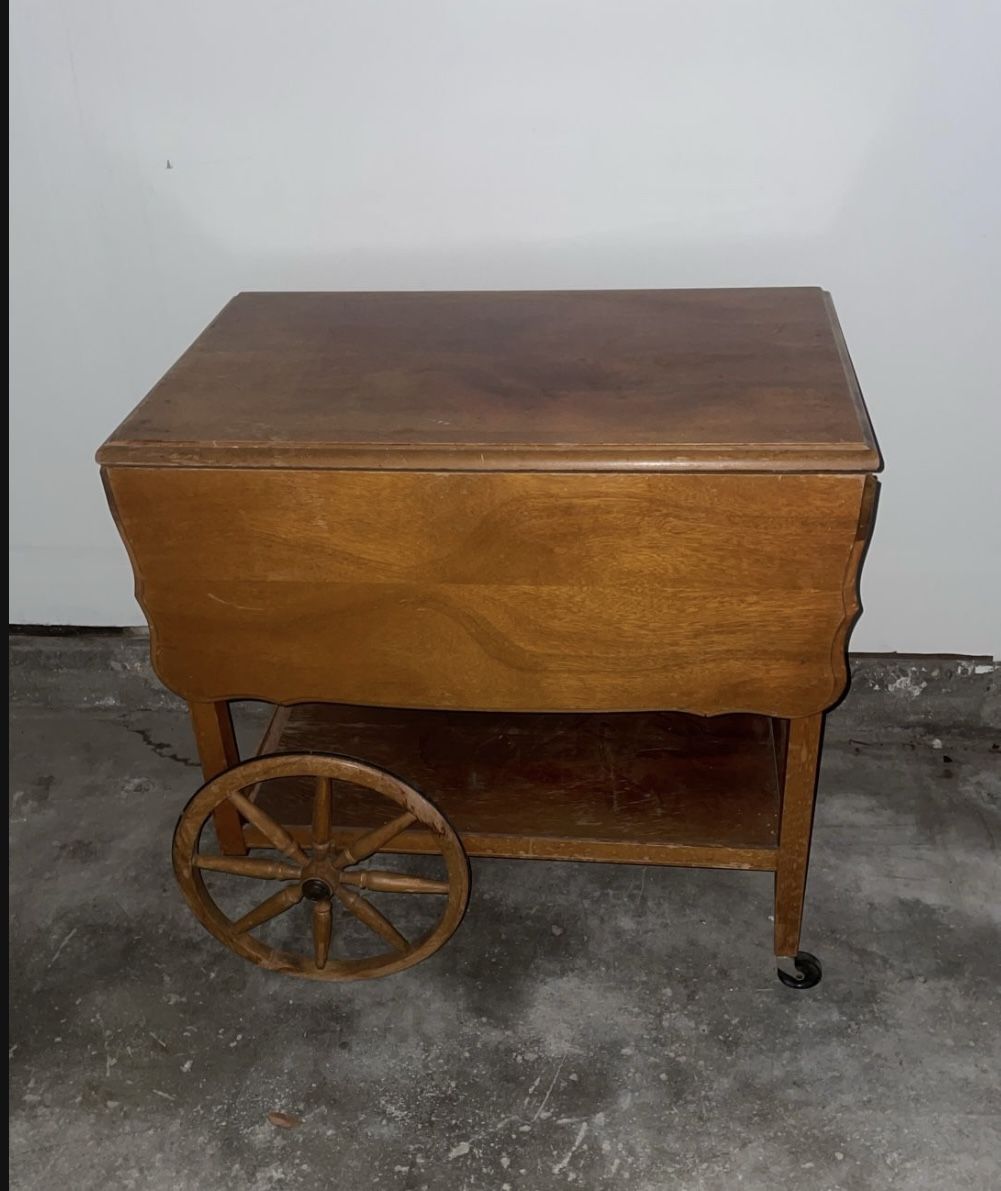Antique Bar Cart
