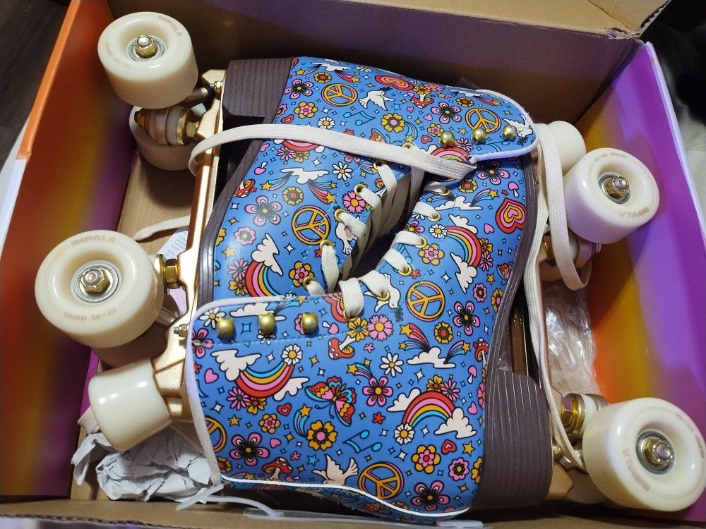 Impala Rollerskates - Harmony Blue Size 10