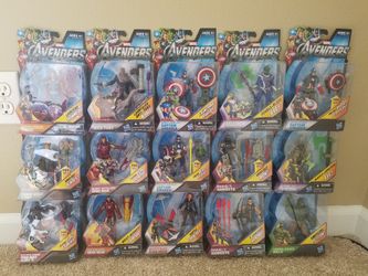 Marvel avengers figures collection