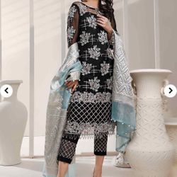 Pakistani Original Designer Dress / Party Wear Dress 