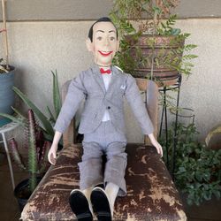 26in Peewee German Pull String Doll