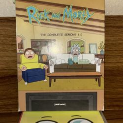 Rick And Morty DVD Complete Season Collection