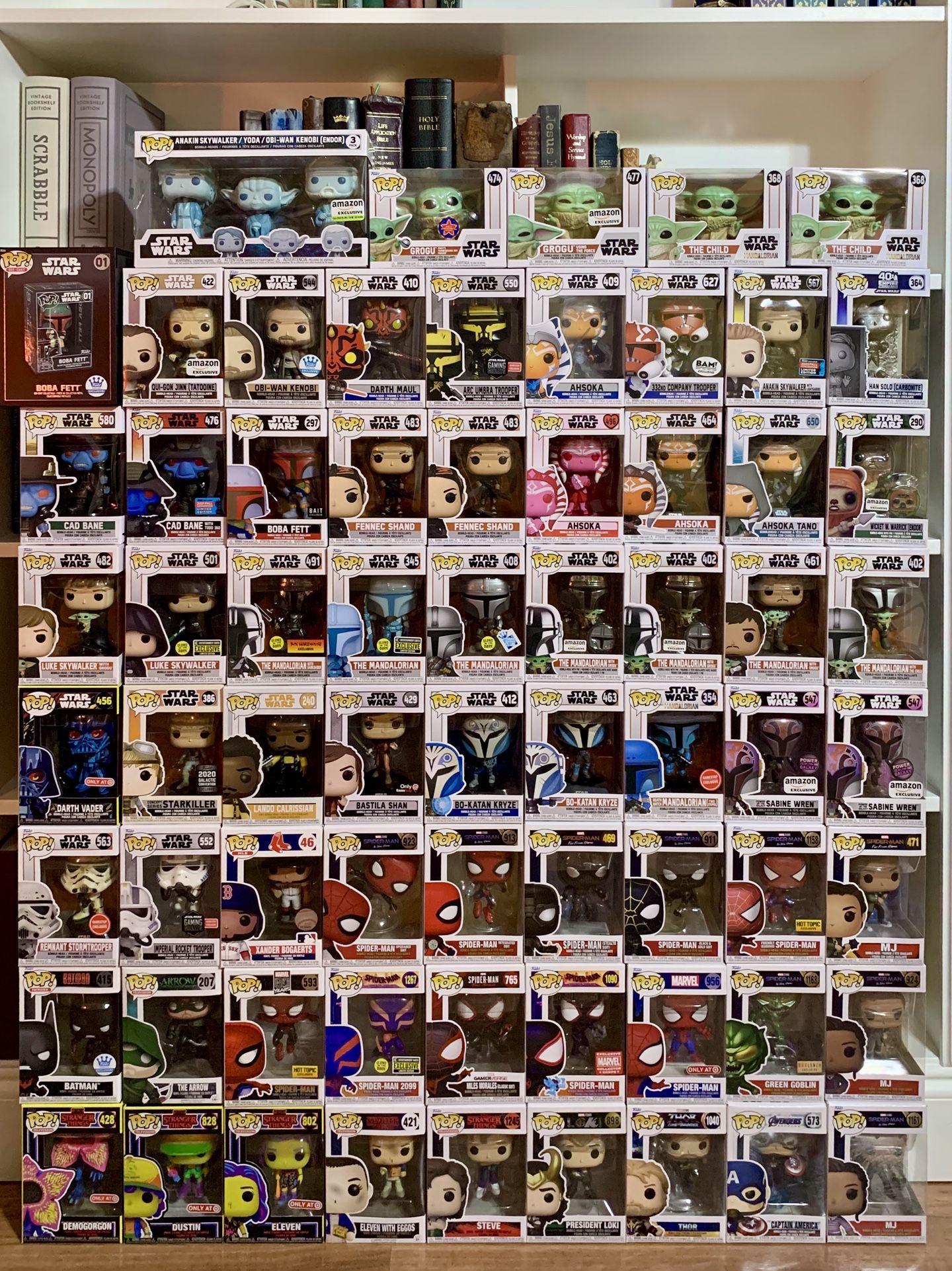 Funko Pop Collection Star Wars Marvel