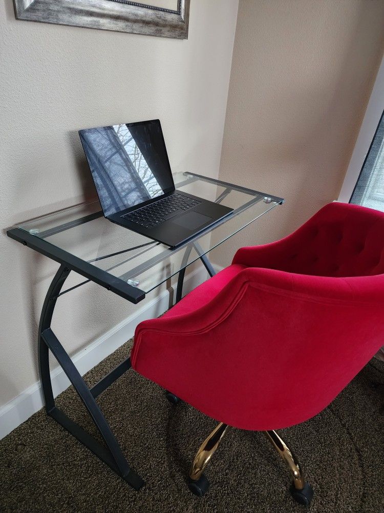 Glass Desk