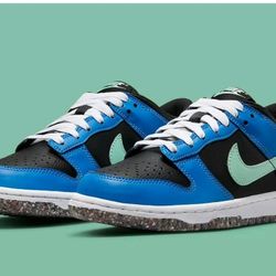 Size 4y (GS)Nike Dunk Low Crater Blue Black -DR0165-001 New