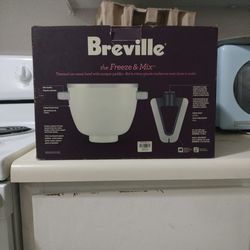 Breville 20 Quart Freeze And Mix Thermal Ice Cream Bowl