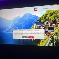 65” LG TV