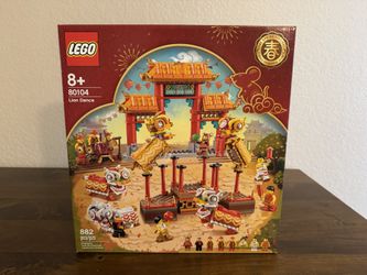 LEGO Chinese Spring Festival (80104) Lion Dance ~Brand New & Sealed~ Firm Price Pickup Only