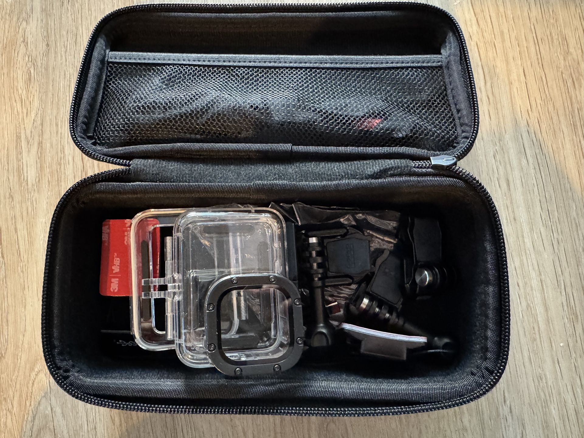 GoPro Accessory Bundle – Mounts, Waterproof Case & Carrying Case