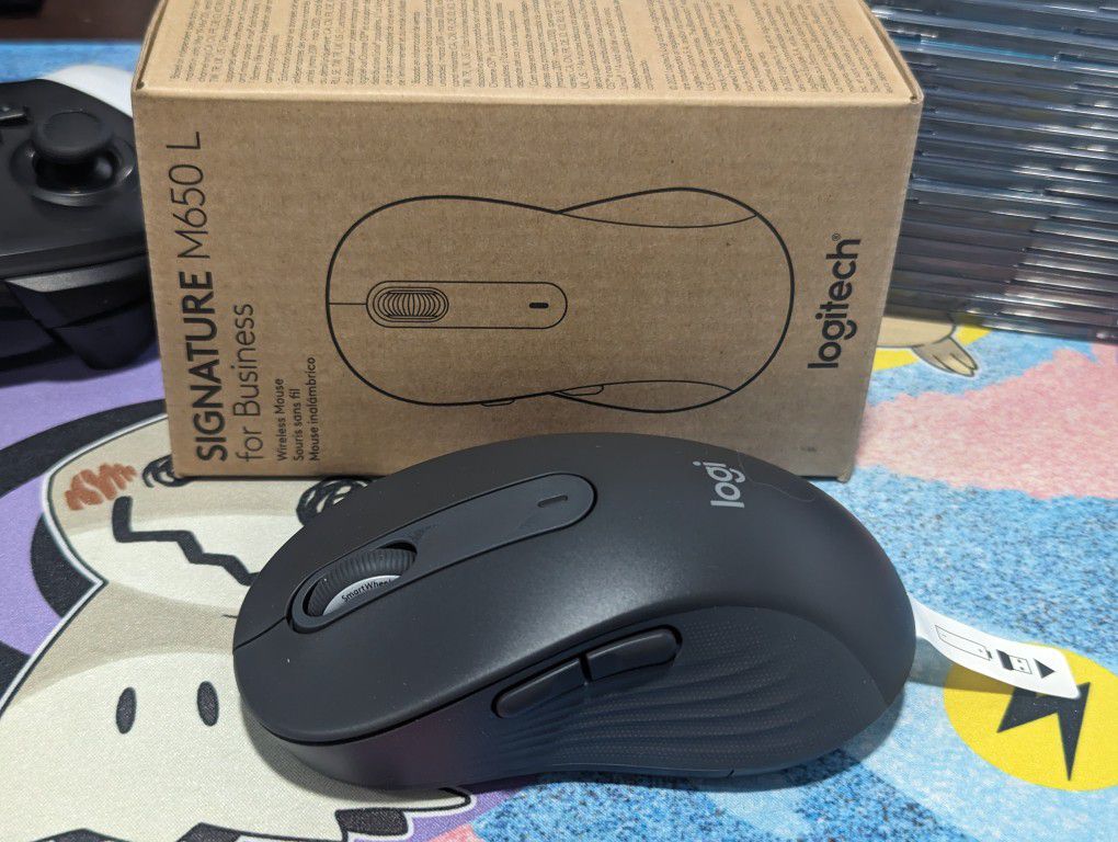 New Logitech Signature M650 L Wireless Mouse 